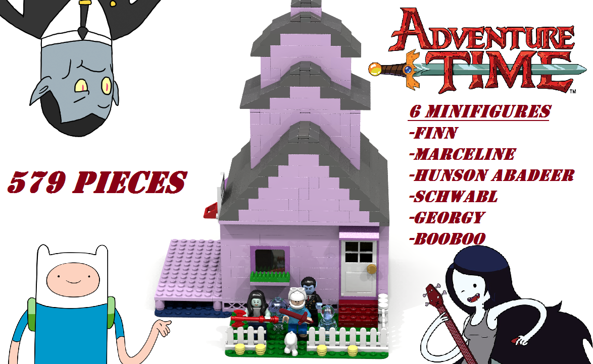 LEGO IDEAS Adventure Time! Marceline's Cave House