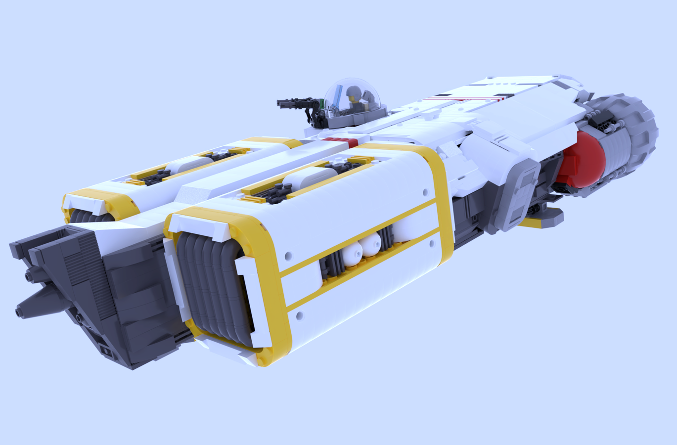 lego sci fi spaceship