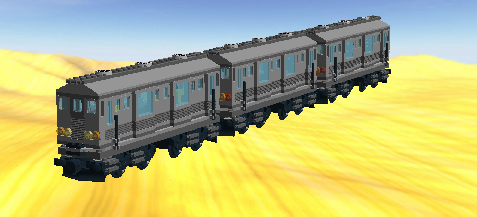 Lego 2024 subway train