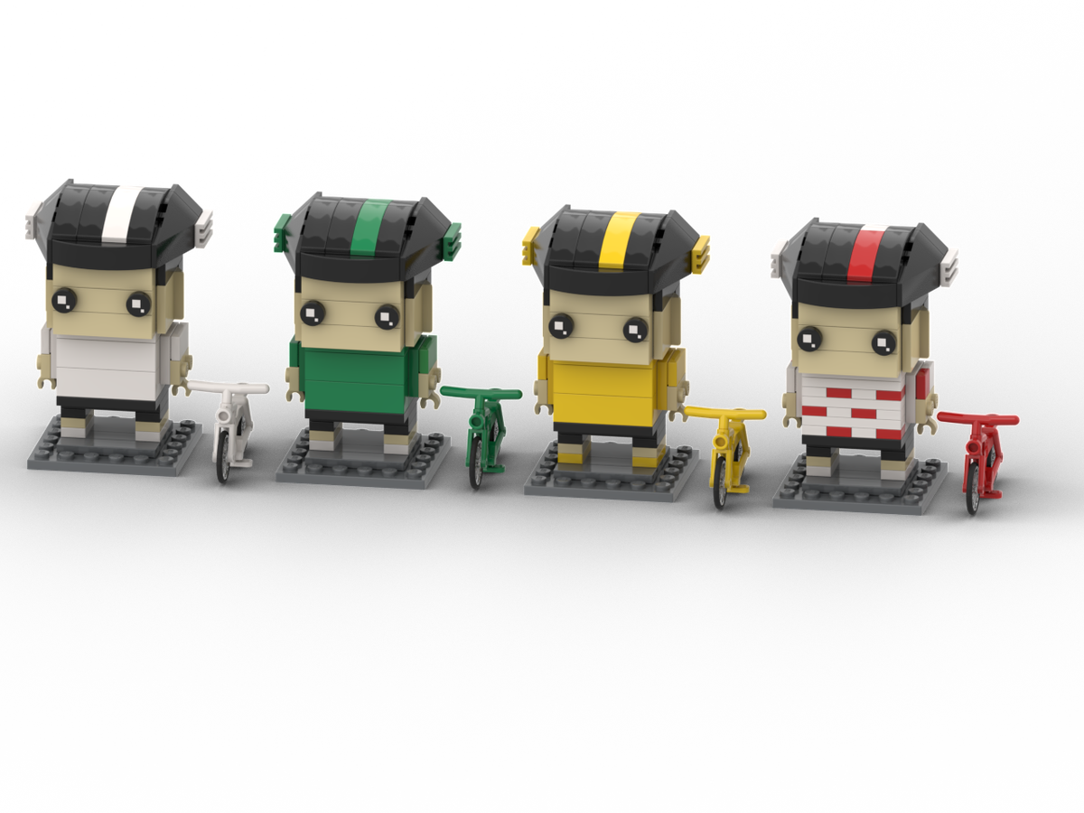 LEGO IDEAS - Tour De France Winners Jerseys