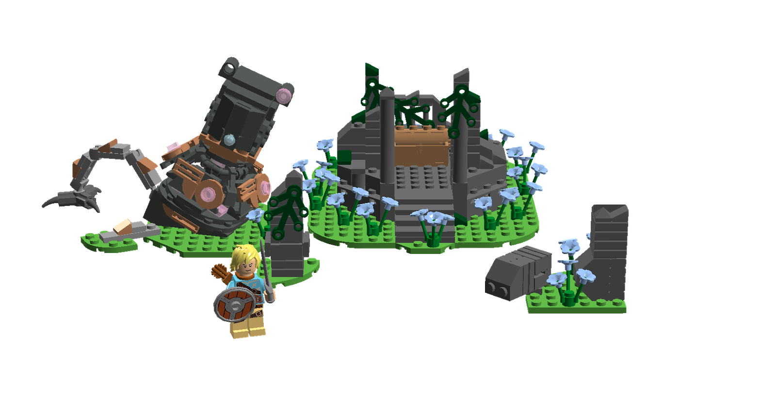 LEGO IDEAS BOTW Hyrule Ruins