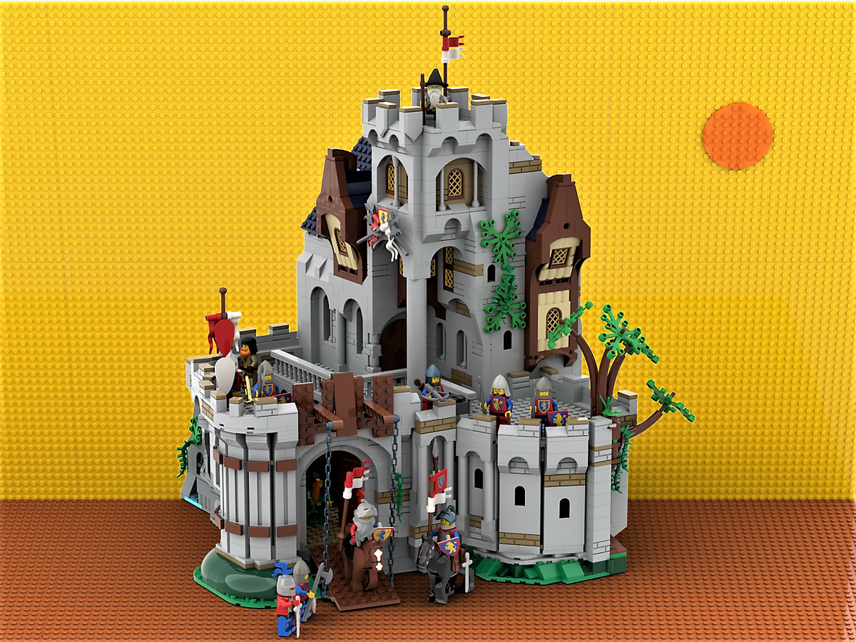 LEGO IDEAS - The Lion Knights / Crusader Knights King Gregory’s Castle