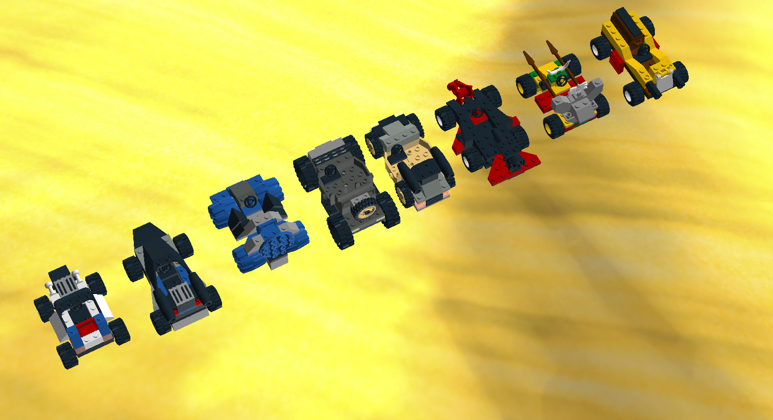 Lego on sale racers bosses