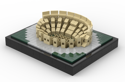 lego architecture colosseum