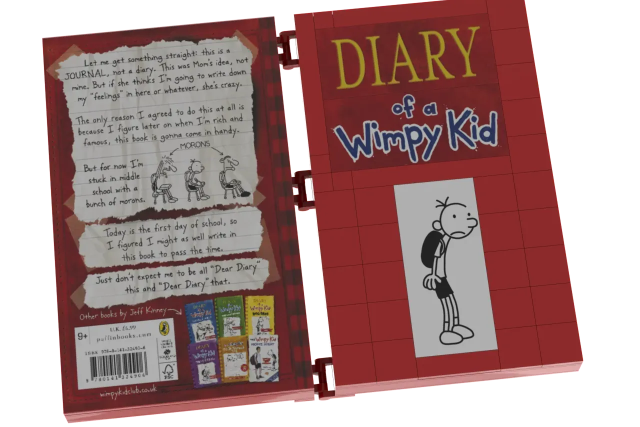 Lego diary of hot sale a wimpy kid