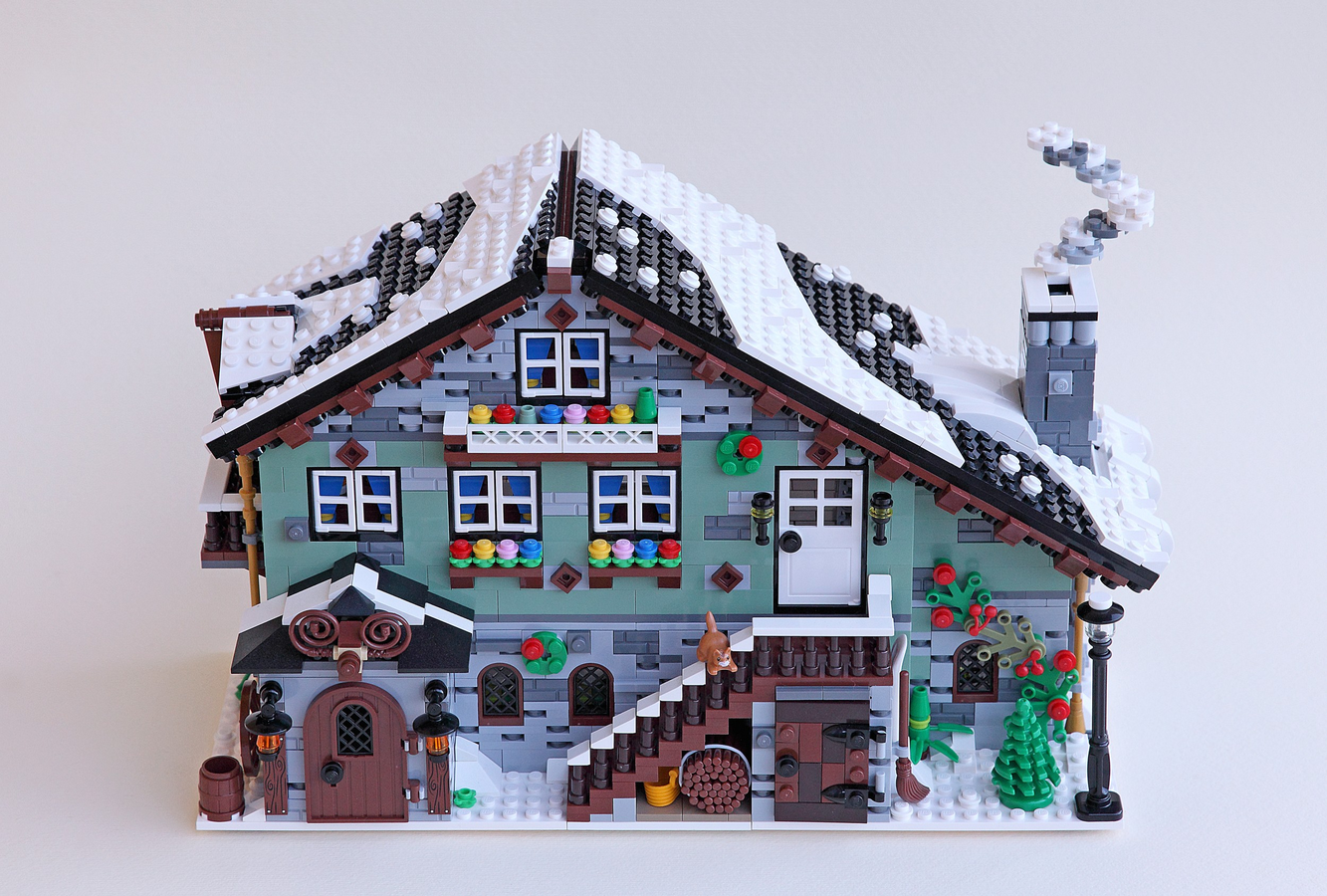 ランキング入賞商品 Lego Bricklink Winter Chalet (冬の山小屋