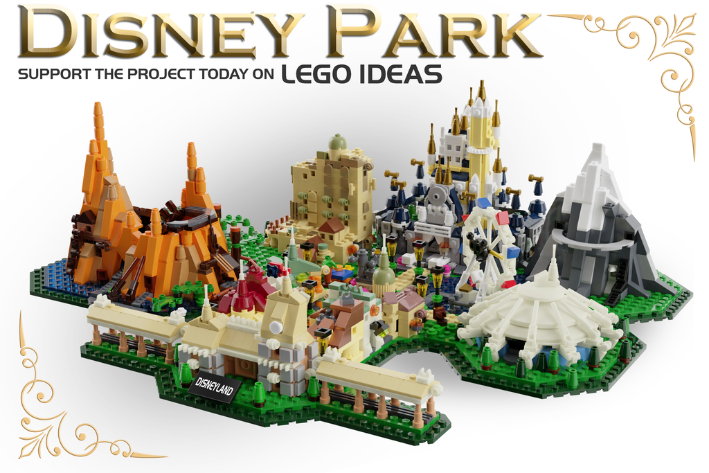 LEGO IDEAS - Disney Parks - Map Collection