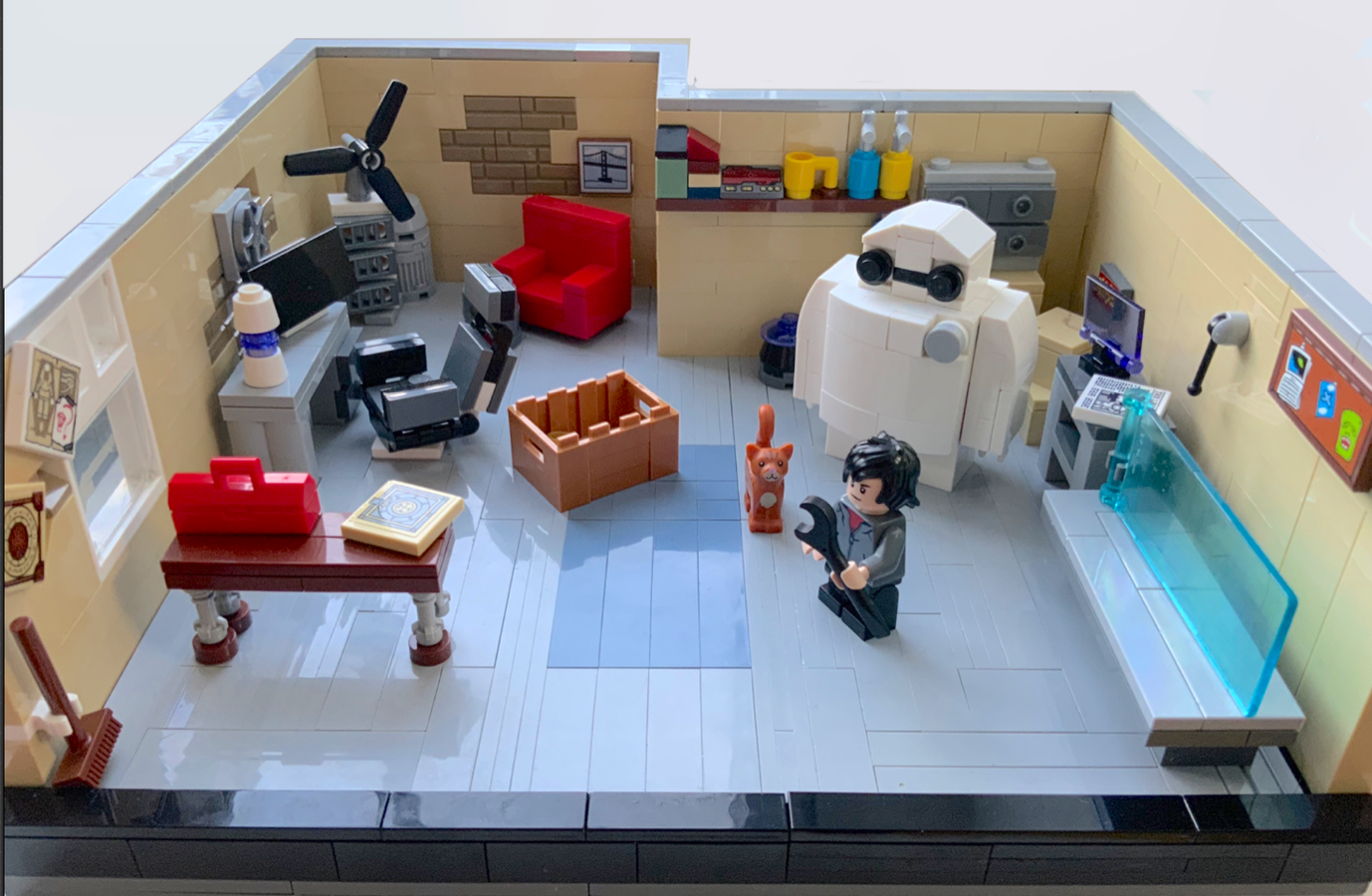 LEGO IDEAS Big Hero 6 Lab