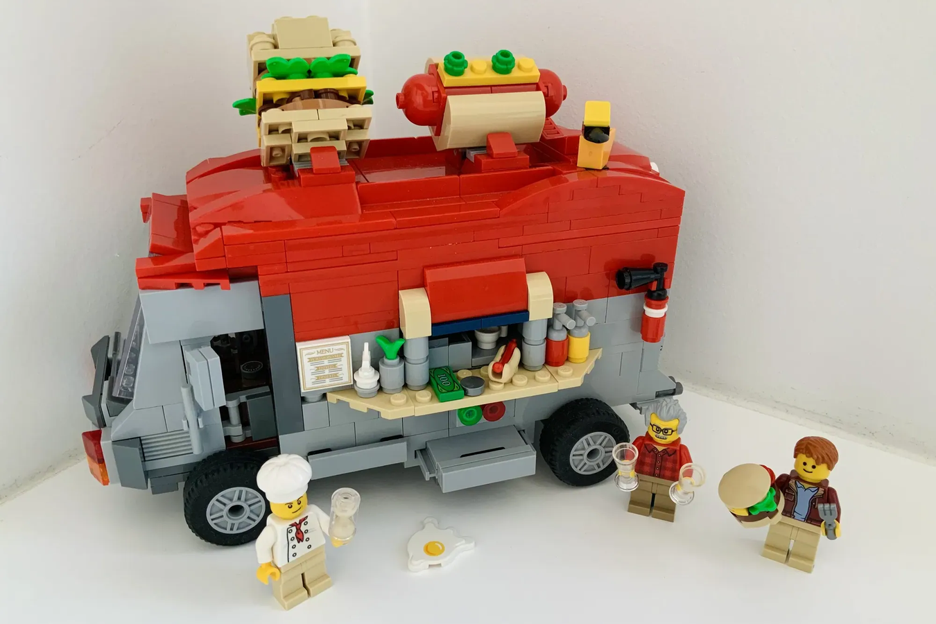 Food truck lego set new arrivals