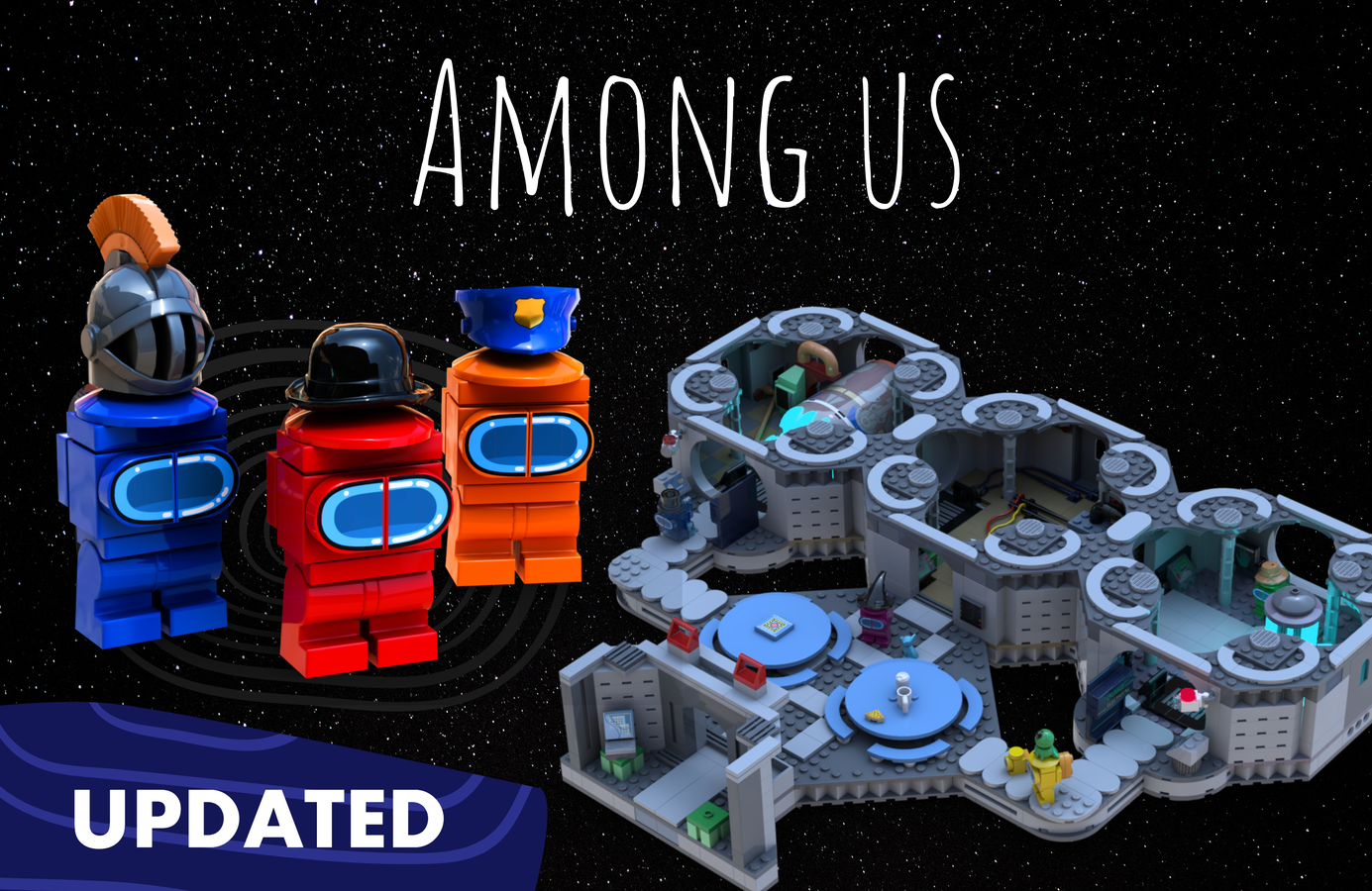 among us lego toy