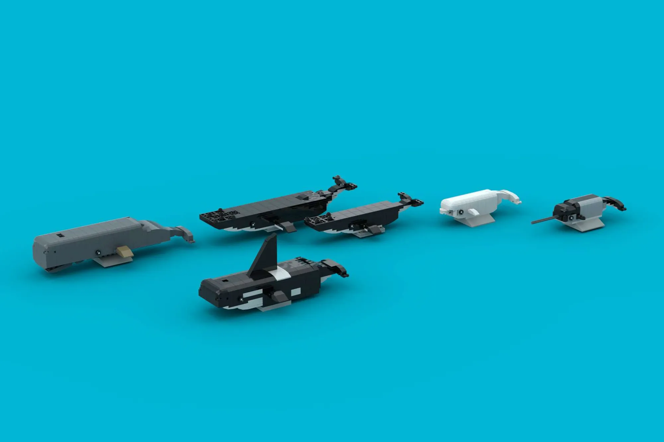 Lego discount sperm whale