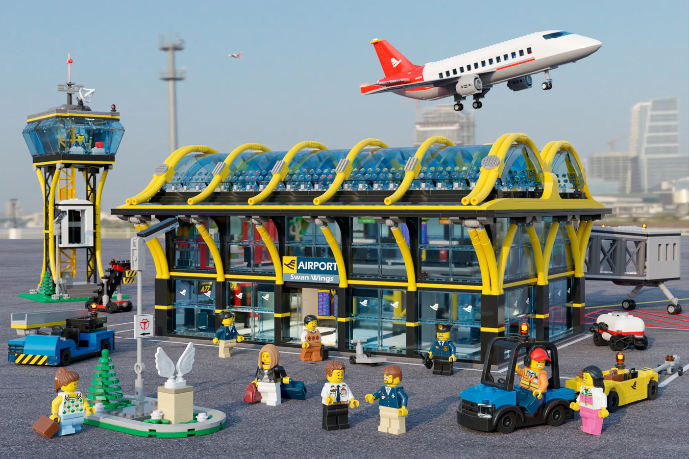 Lego store plane airport