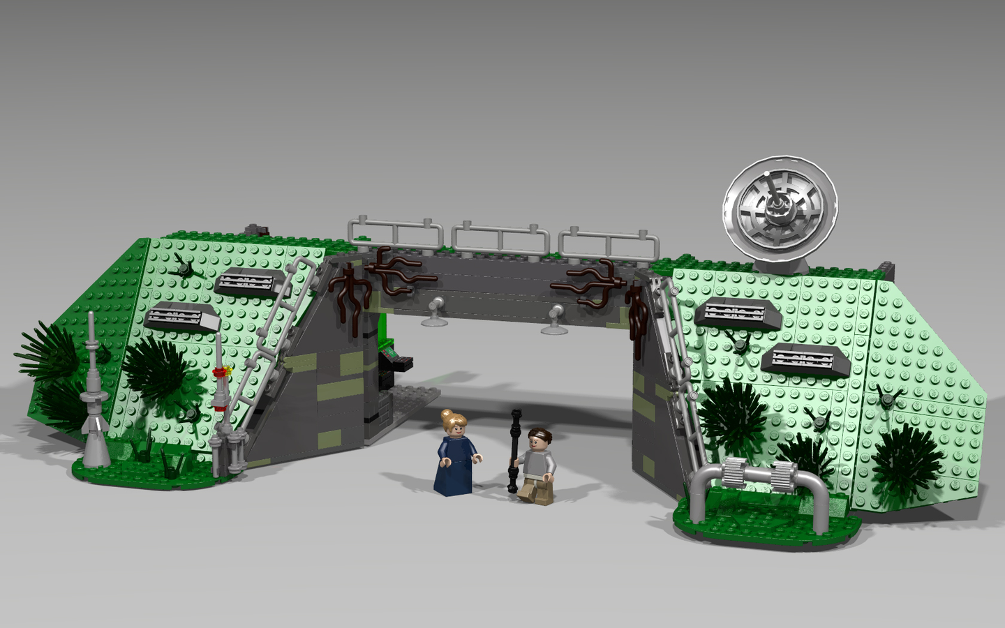 LEGO IDEAS - Star Wars Episode 7 - D'Qar Resistance Base