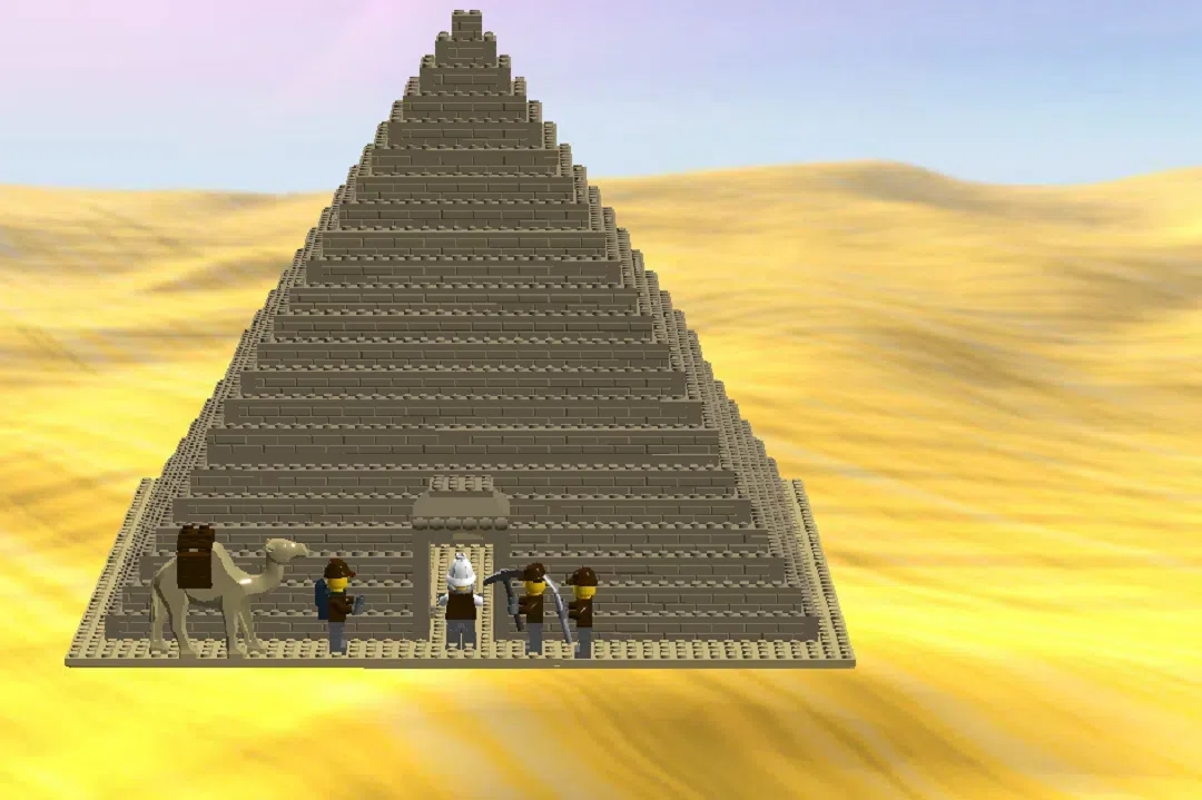 Lego store egypt pyramid