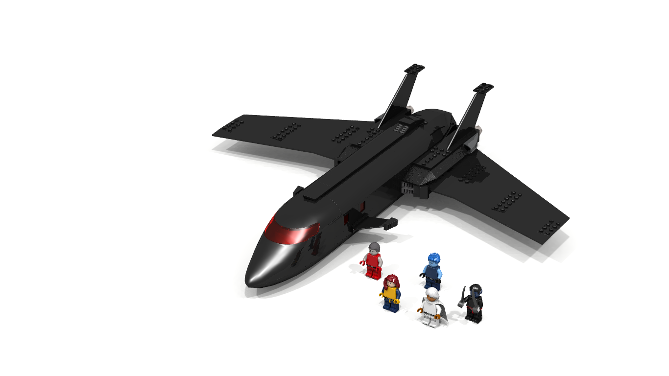 Lego store blackbird jet