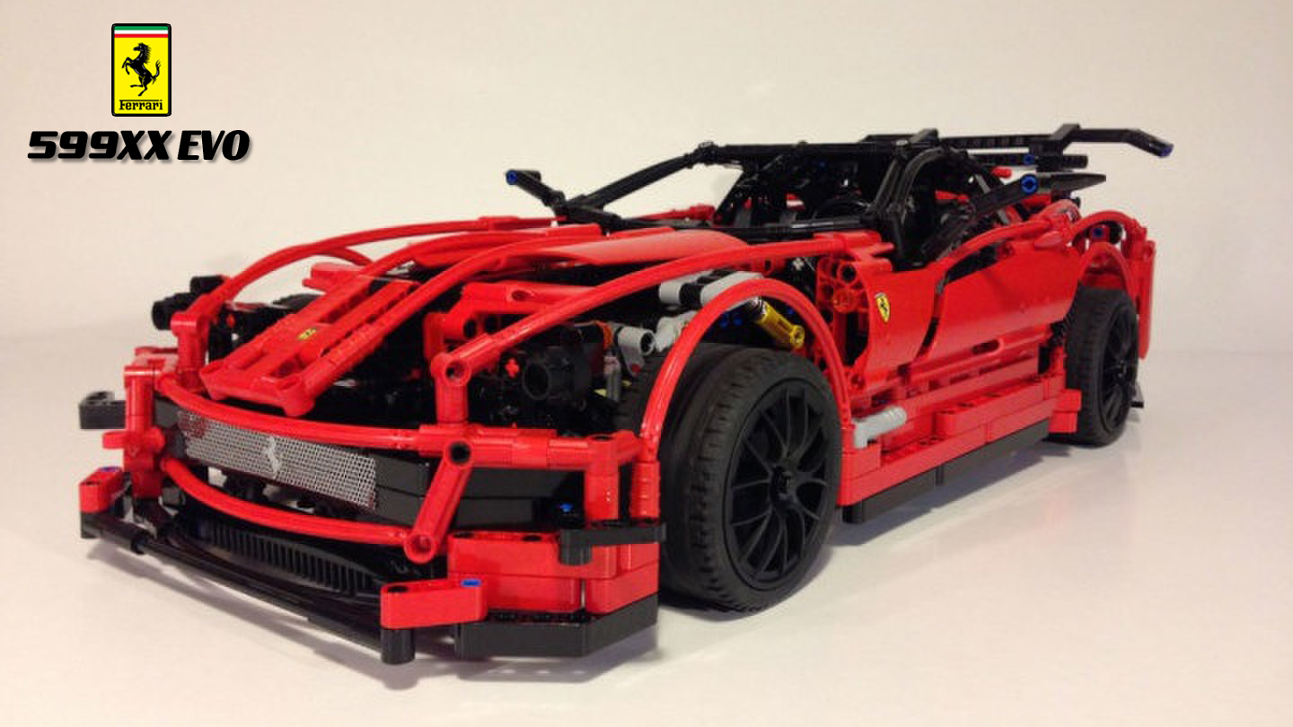 Lego technic ferrari 599 hot sale