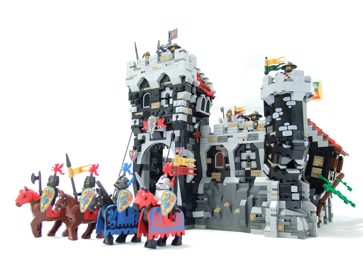 Lego black castle sale