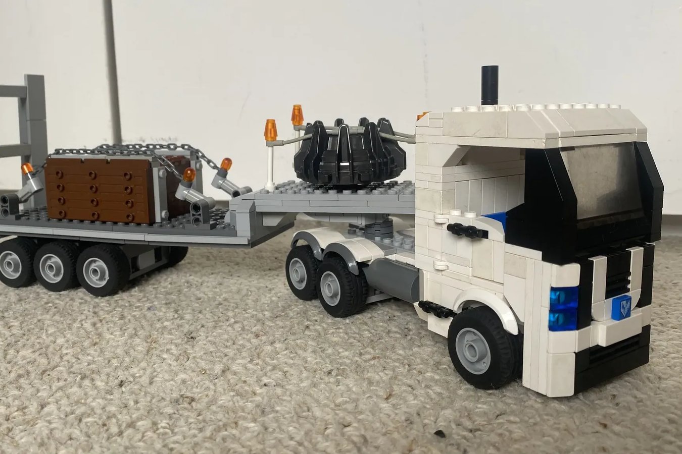 Lego truck 2024 and trailer