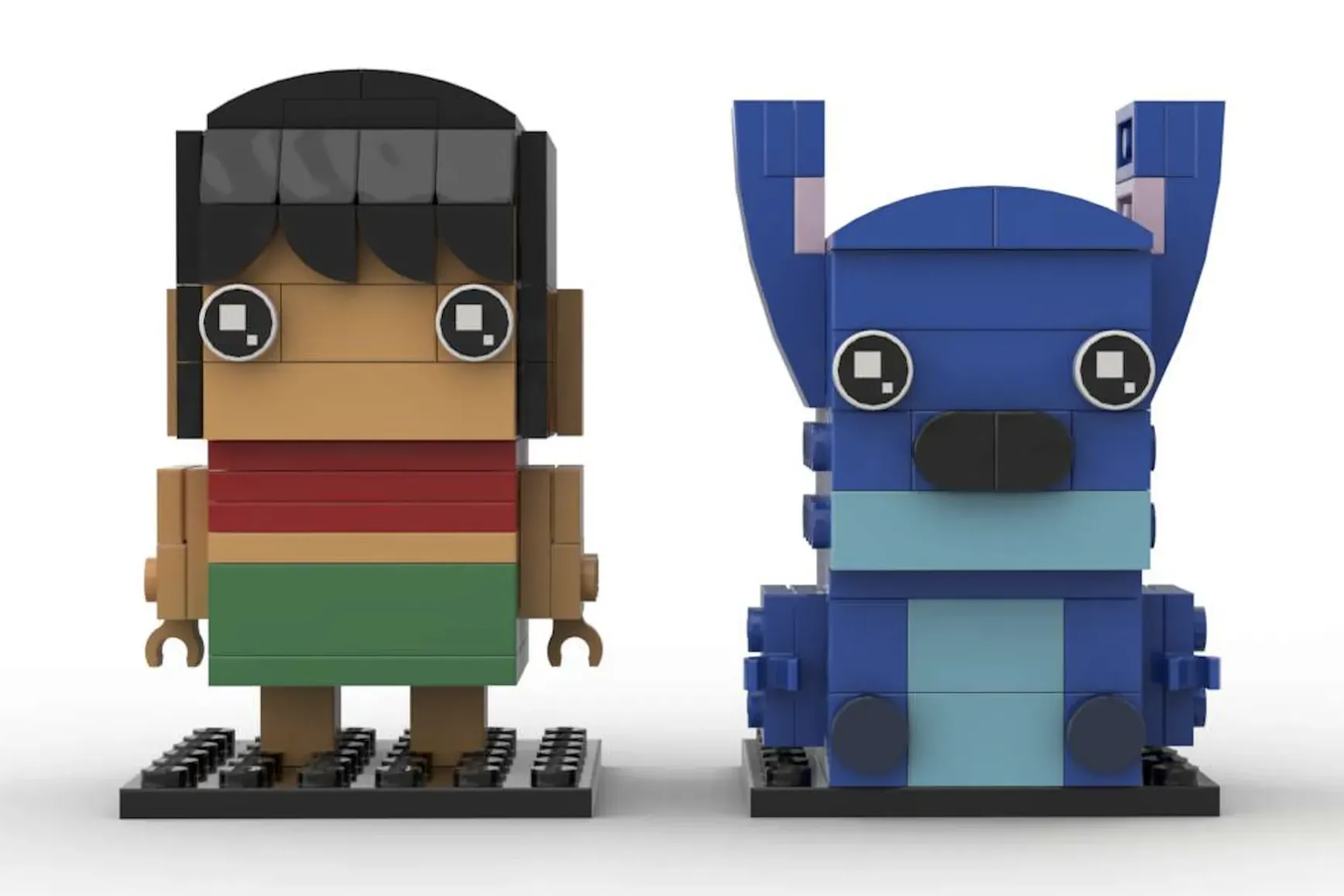 I Built the Lego Ideas Stitch 