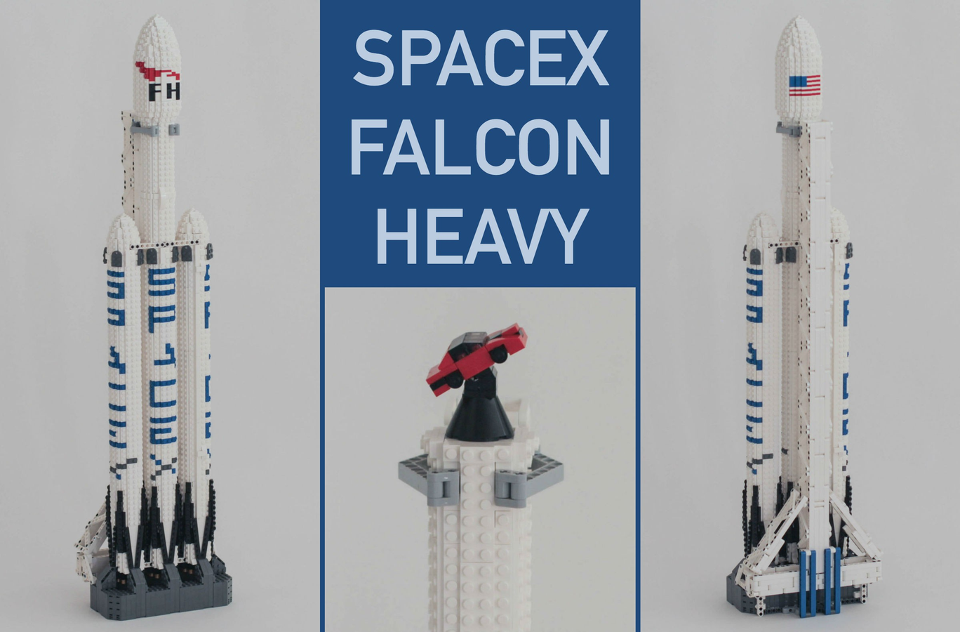 lego spacex falcon heavy