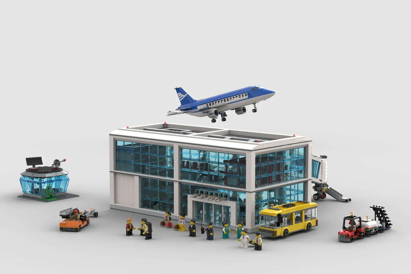 Airport best sale lego set