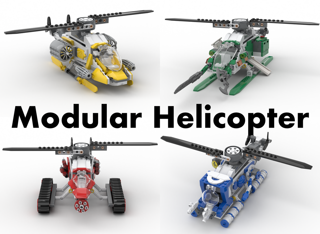 Lego store helicopter ideas