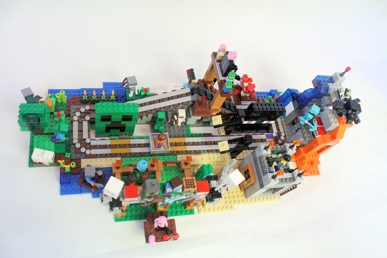 Small lego roller store coaster