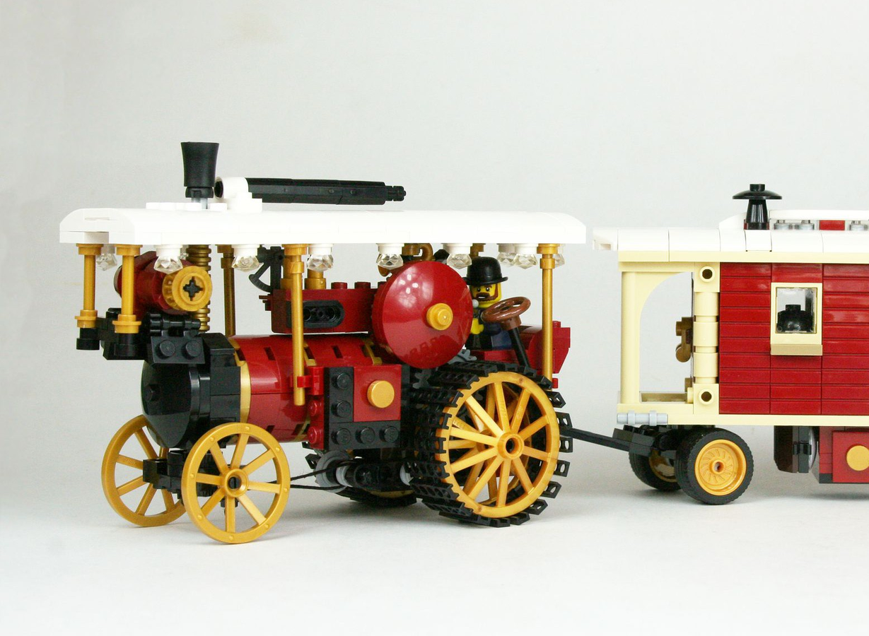 Lego cheap traction engine