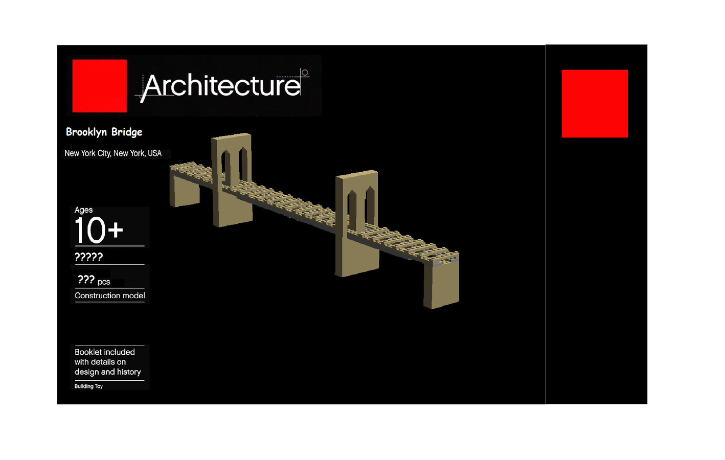 Lego best sale architecture bridge