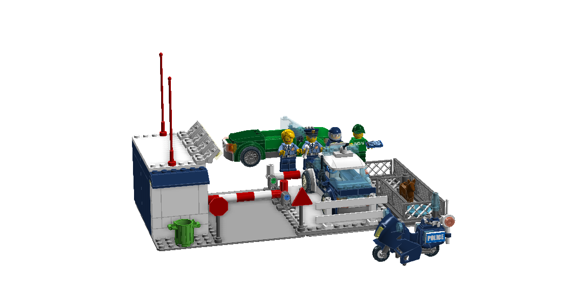 LEGO IDEAS Police Roadblock Playset