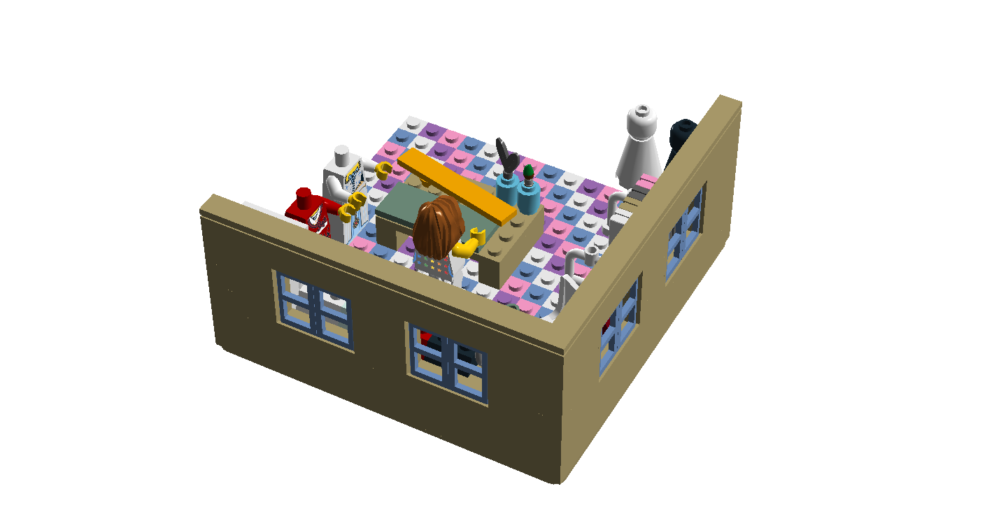 LEGO IDEAS Sewing Room