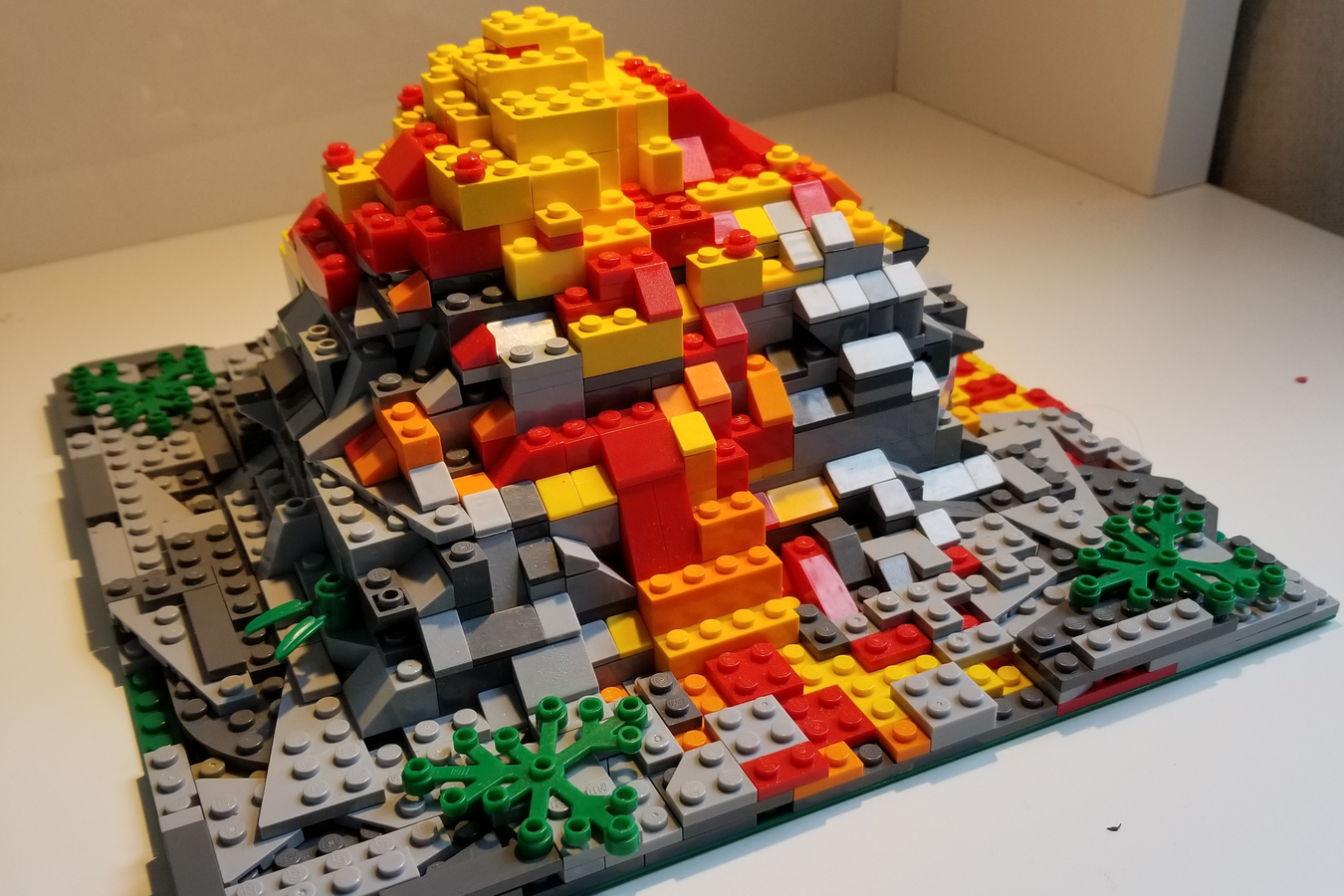 Build A LEGO Volcano Little Bins For Little Hands | atelier-yuwa.ciao.jp