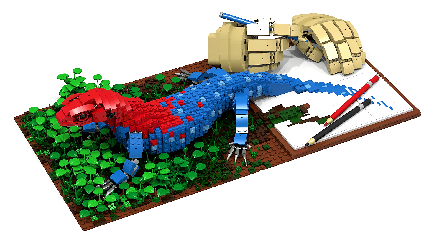 LEGO IDEAS Lizard
