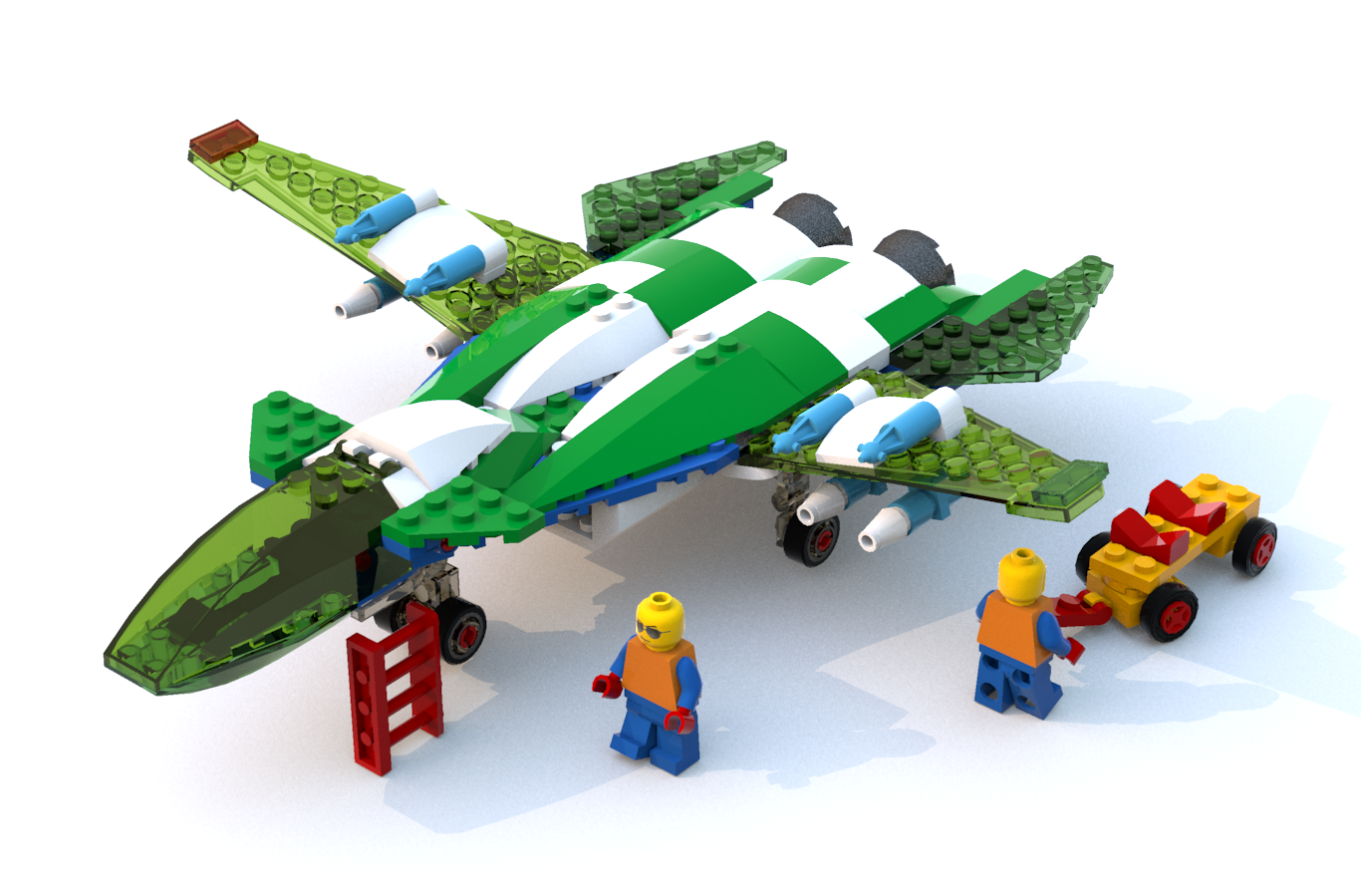 LEGO IDEAS Experimental Advanced Jet Swift