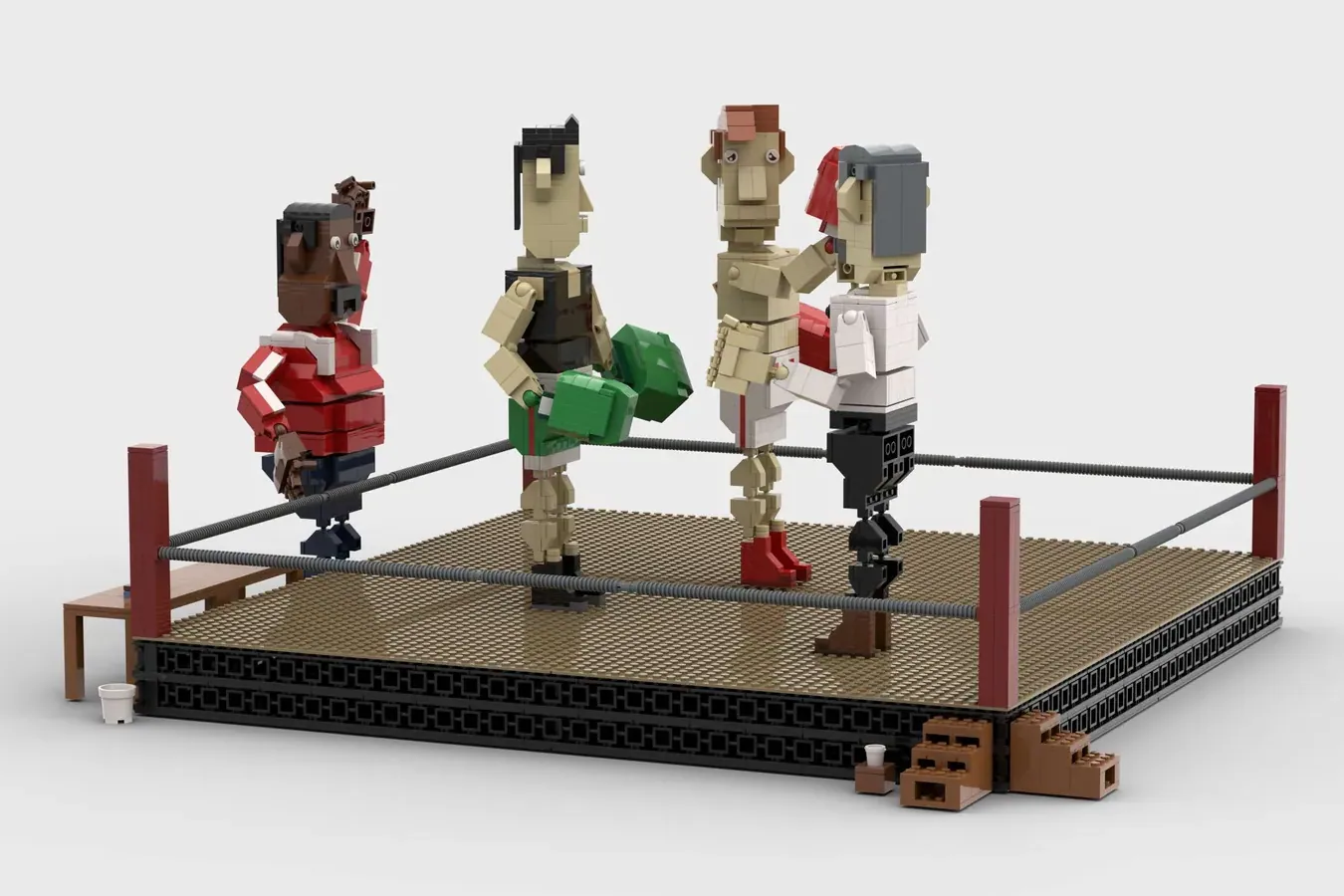 LEGO IDEAS - Punch Out - Little Mac's First Fight