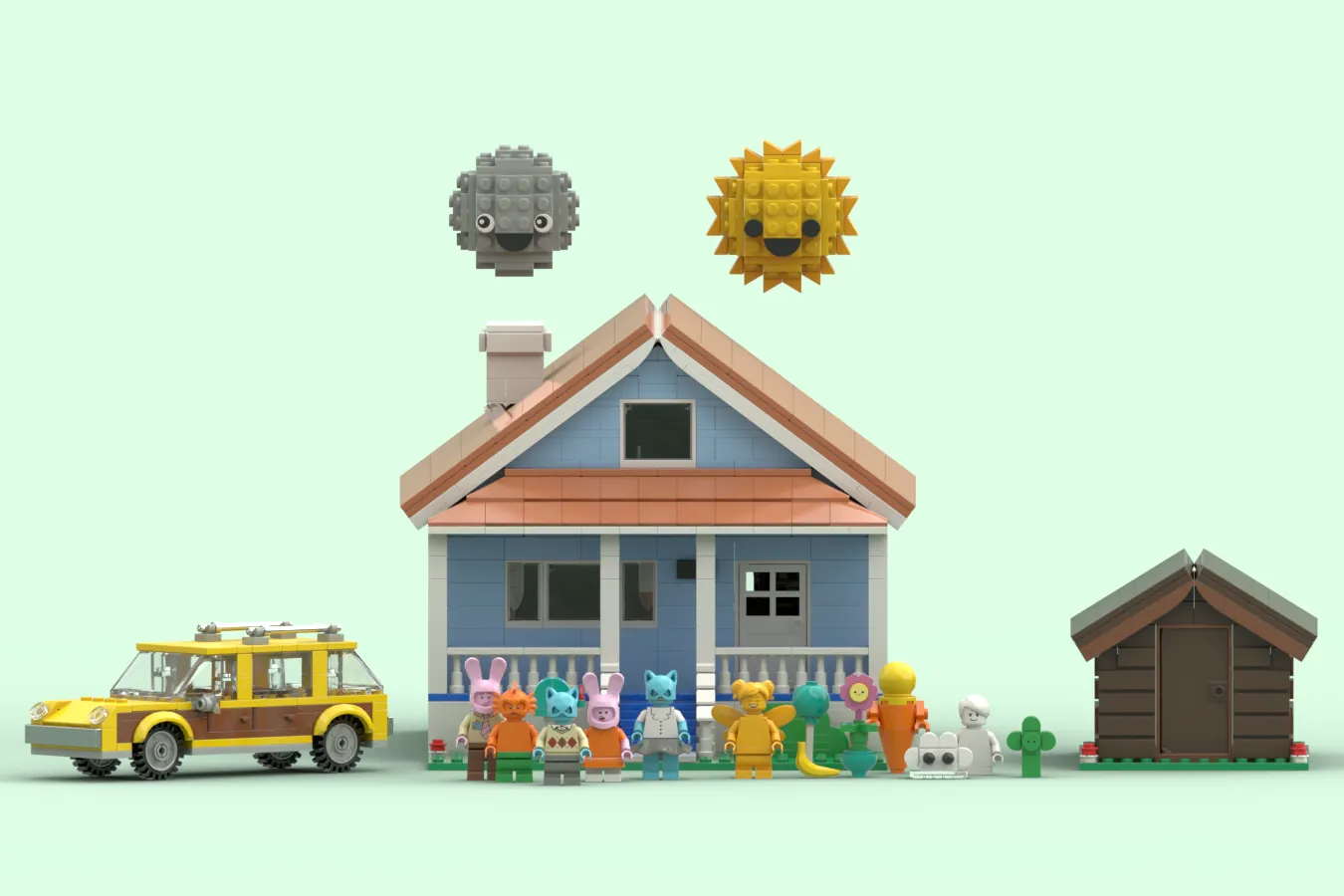 Gumball Watterson's Real House From The Amazing World of Gumball! 