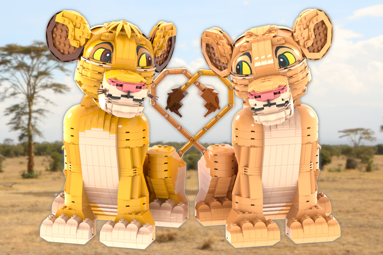 LEGO IDEAS Simba and Nala