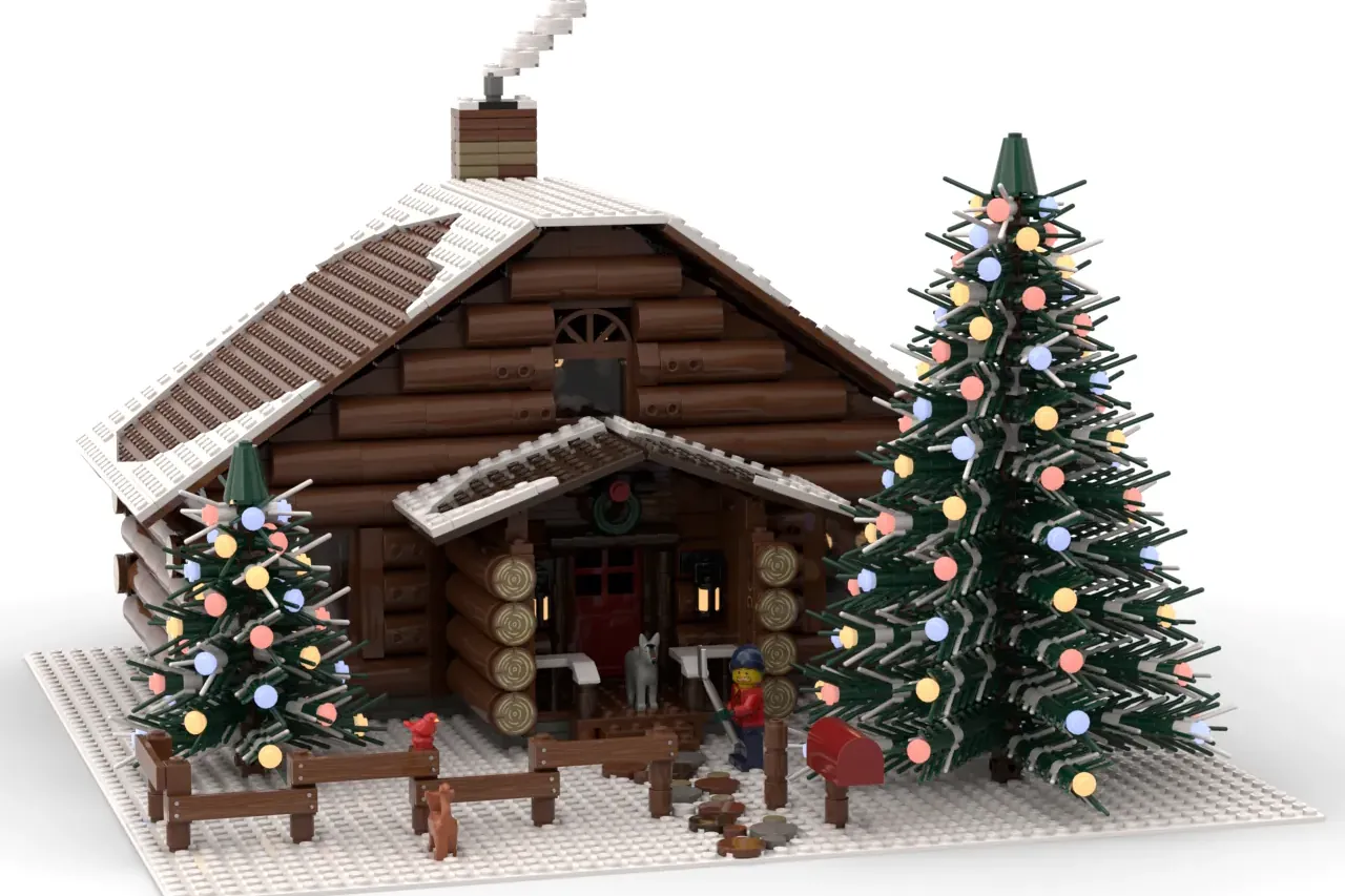 LEGO IDEAS The Christmas Cabin