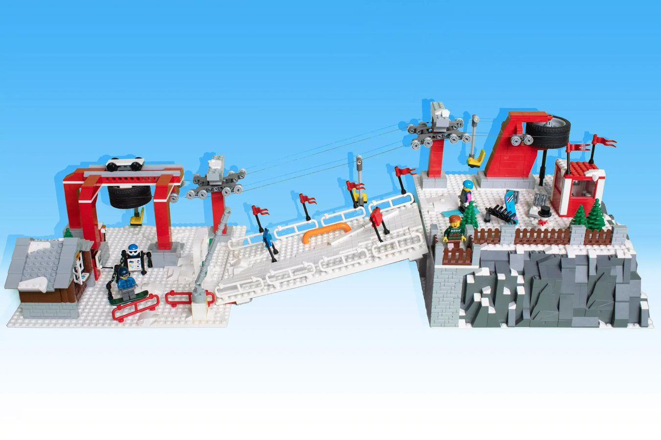 Lego technic best sale ski lift