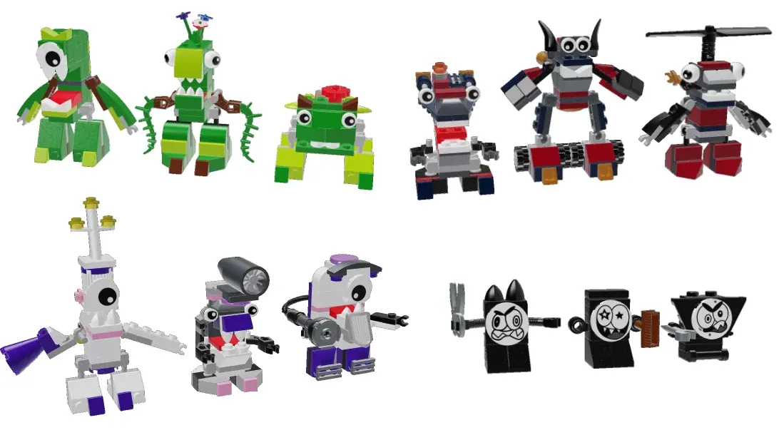 Lego 2024 mixels website