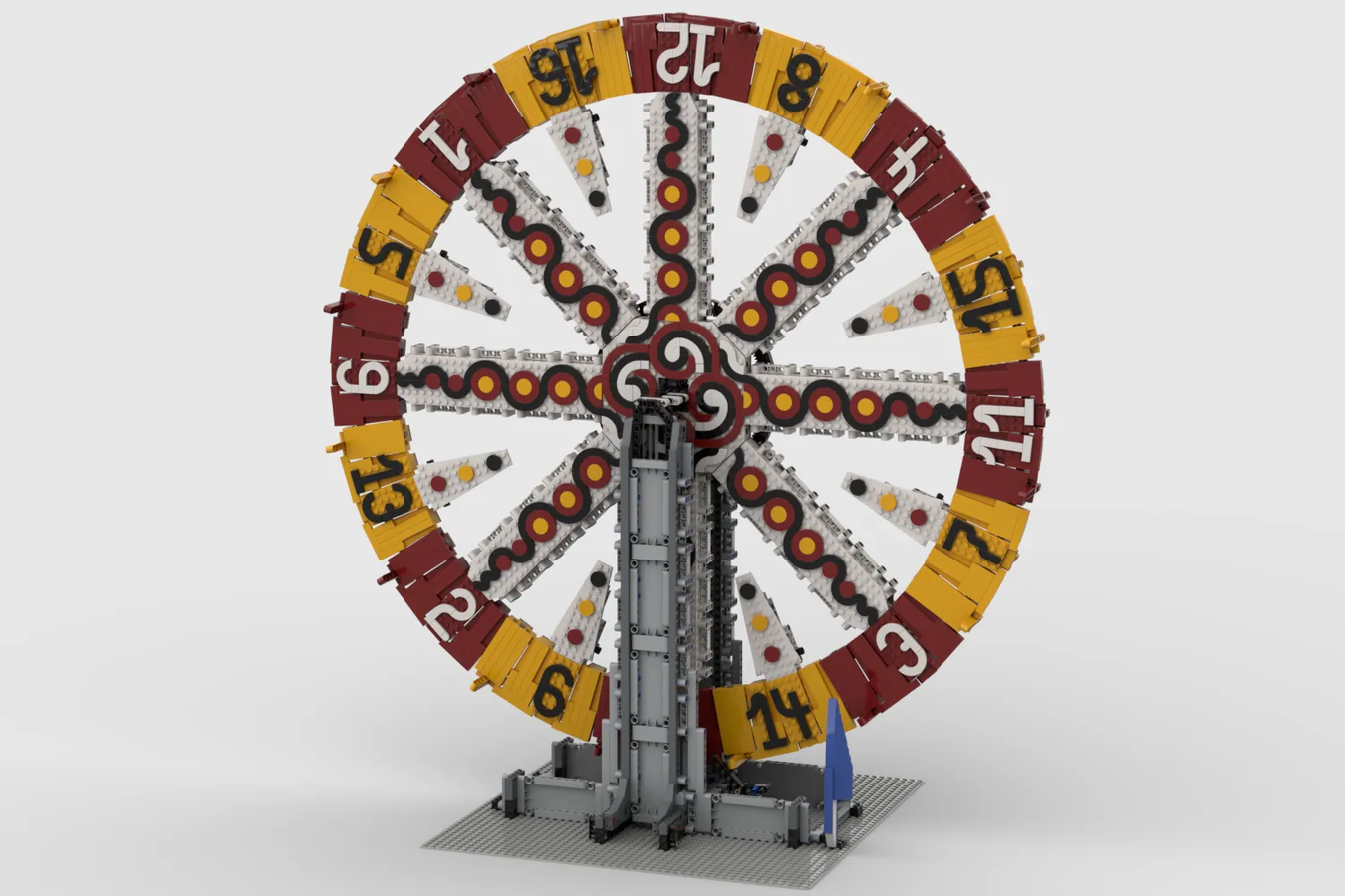 How To Build A Lego Spinning Wheel