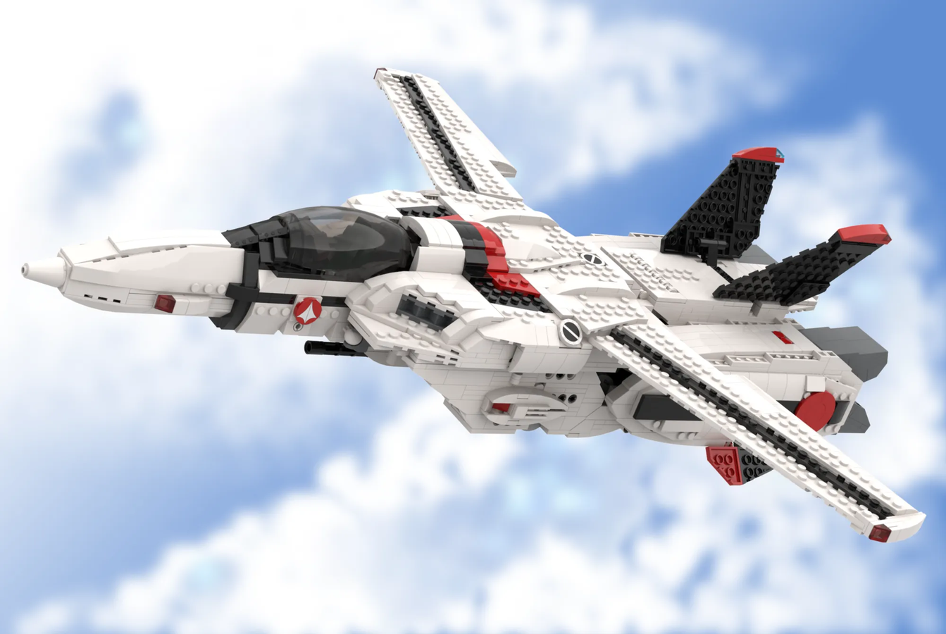 LEGO Macross VF-1 Valkyrie Transform Video-01 | vlr.eng.br