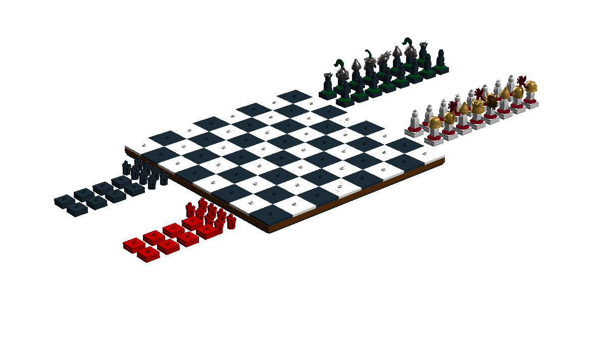 LEGO IDEAS Lego Games Classic Chess and Checkers