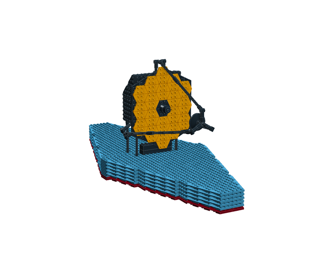 LEGO IDEAS James b Space Telescope