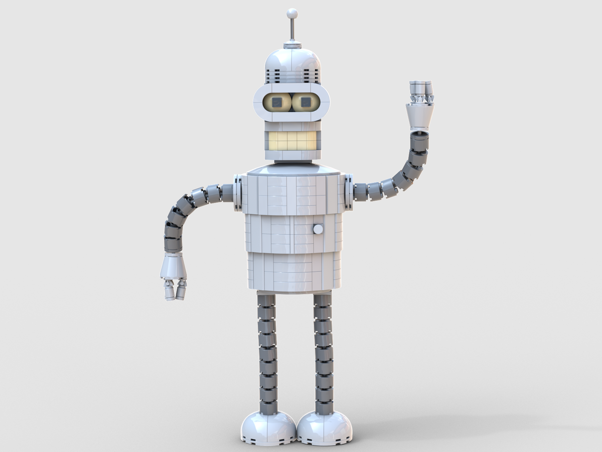 Lego 2024 bender futurama