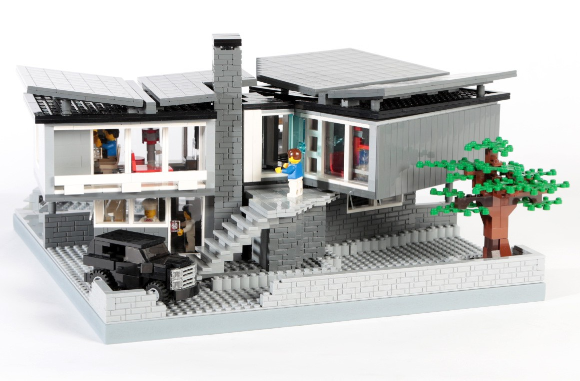 LEGO IDEAS - Villa in Tessin (Modular House)