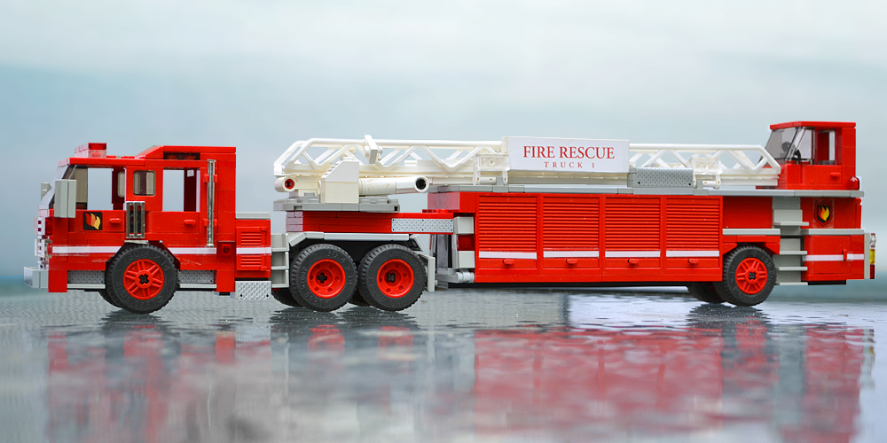 hook and ladder toy fire truck