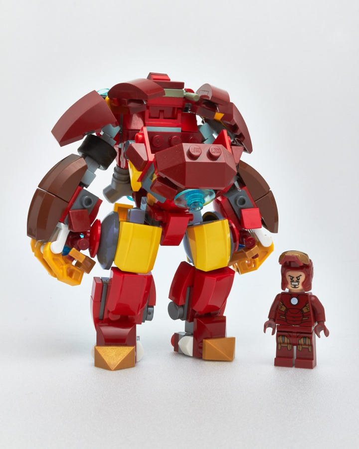 Iron man armour lego hot sale