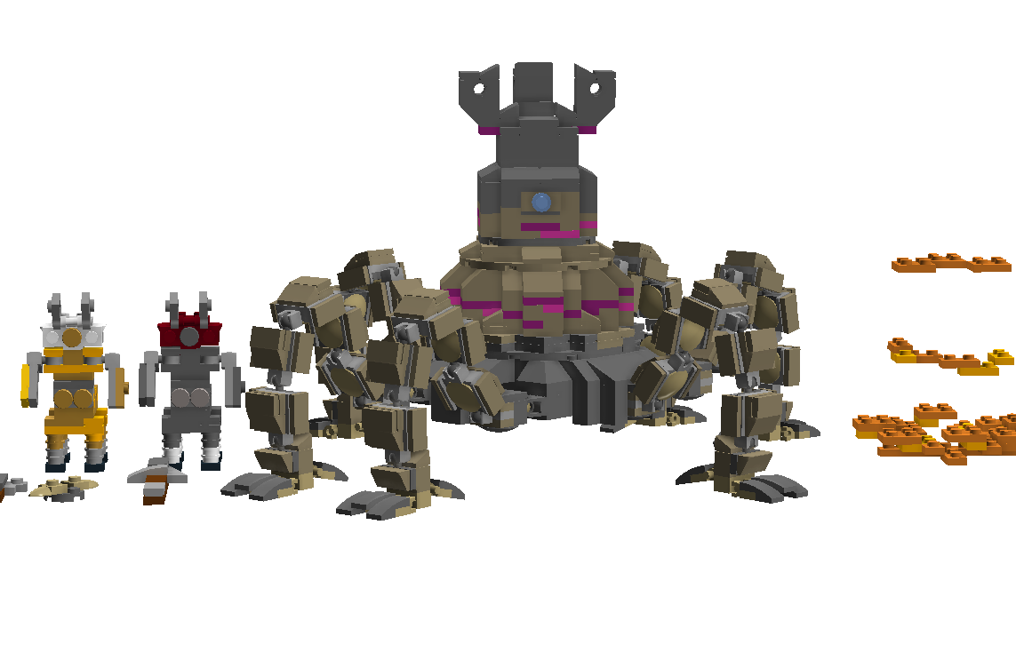 Lego Ideas Breath Of The Wild Guardian