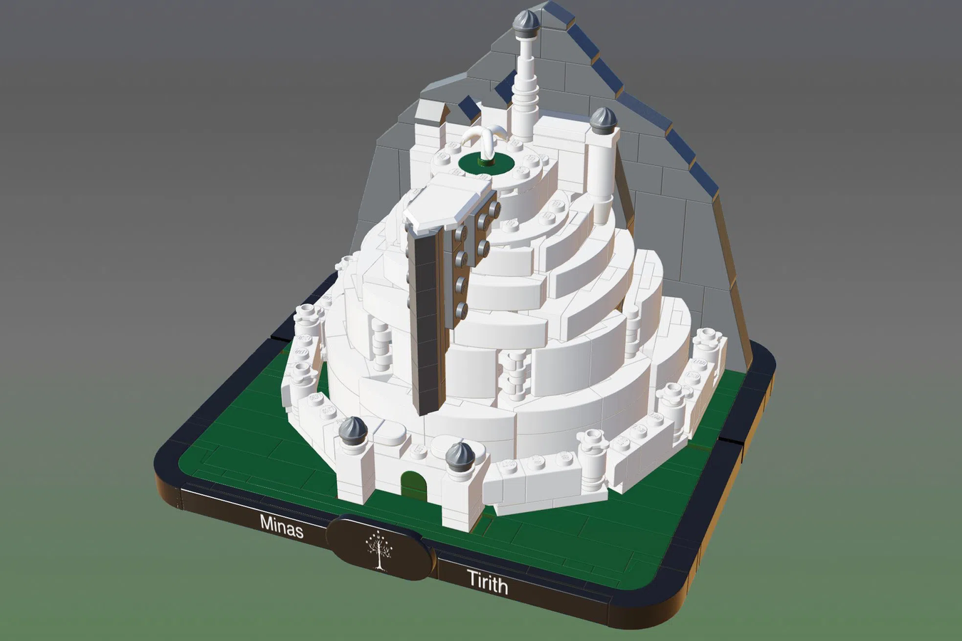 LEGO IDEAS - Lord of the Rings: Micro Scale Minas Tirith